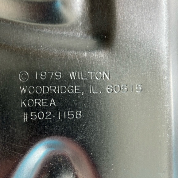 Vintage 1979 Wilton Butterfly Cake Pan aluminum - Picture 2 of 10